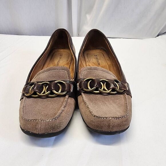 Naturalizer Cecily Suede Leather Women's Loafers Size 8 - Picture 1 of 9